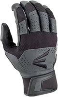 Easton Grind Adult X-Track Palm Batting Gloves, Black
