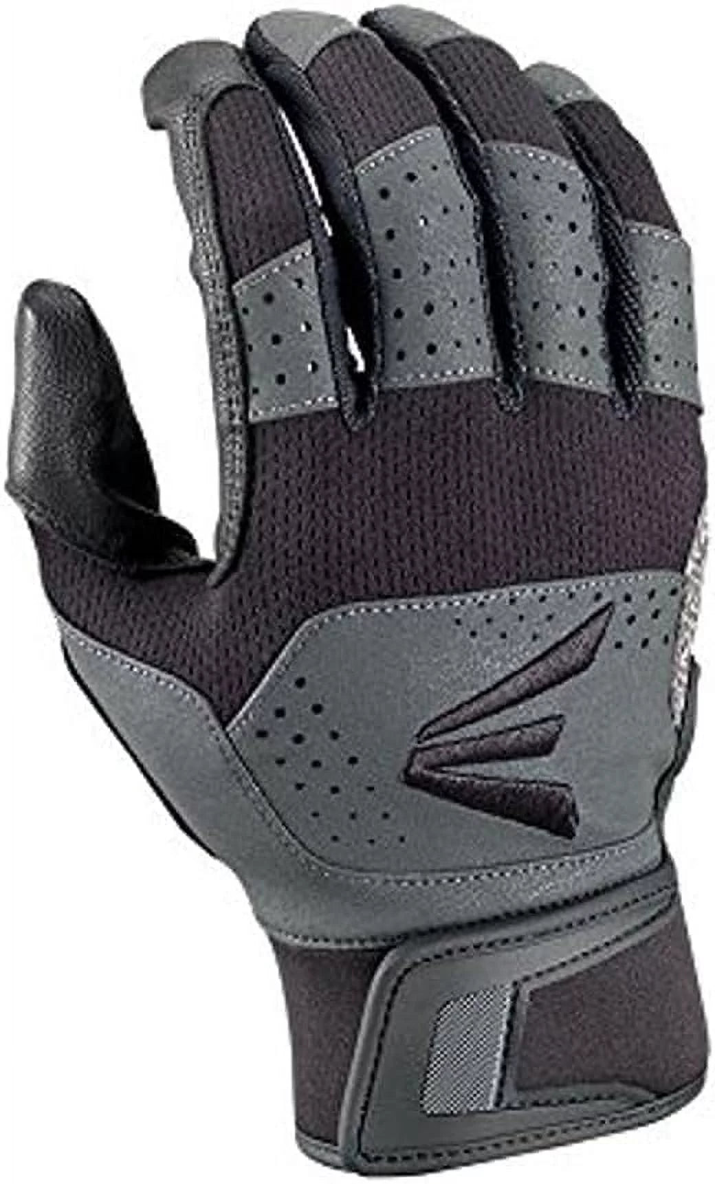 Easton Grind Adult X-Track Palm Batting Gloves, Black
