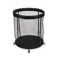 Rolling Sports Ball Cart Ball Storage Locker for Basketball Rugby Volleyball