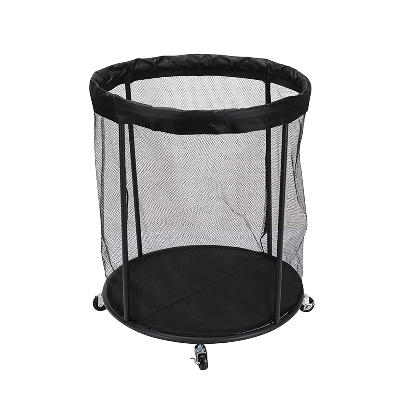 Rolling Sports Ball Cart Ball Storage Locker for Basketball Rugby Volleyball
