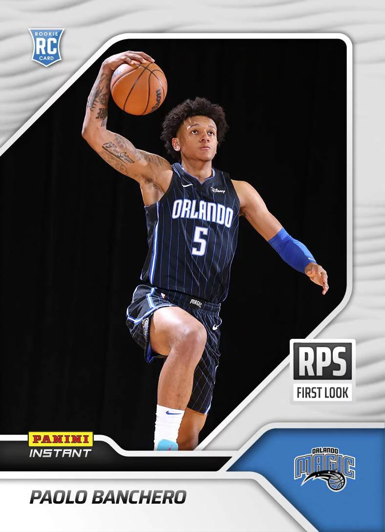 NBA 2022-23 Instant RPS First Look Basketball Paolo Banchero Trading Card (Rookie Card)