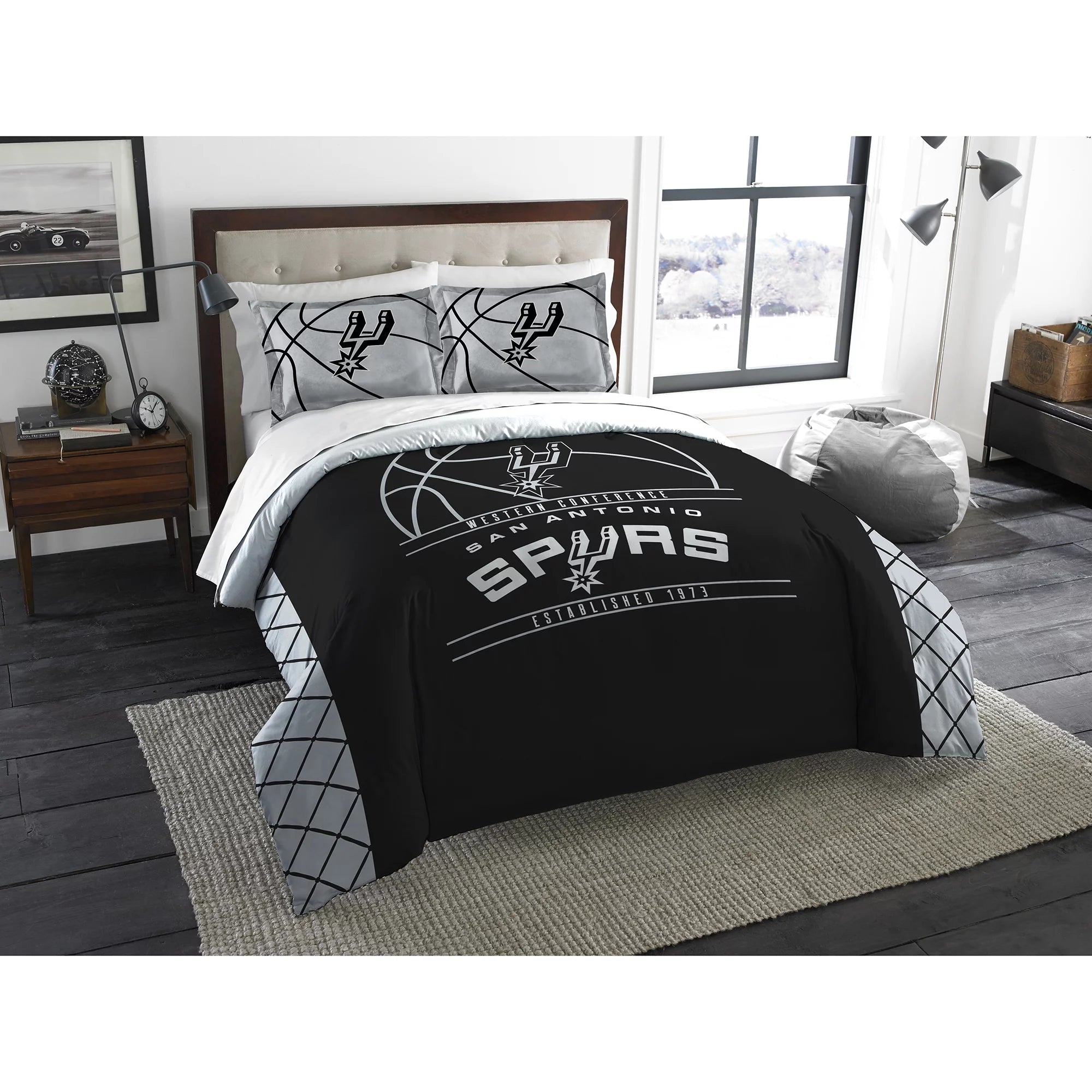 San Antonio Spurs The Northwest Company Reverse Slam Comforter Set