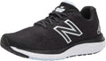 New Balance Womens Fresh Foam 680 V7 Running Shoe 9 Black/White/Uv Glo