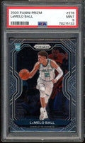 LaMelo Ball Rookie Card 2020-21 Panini Prizm #278 PSA 9