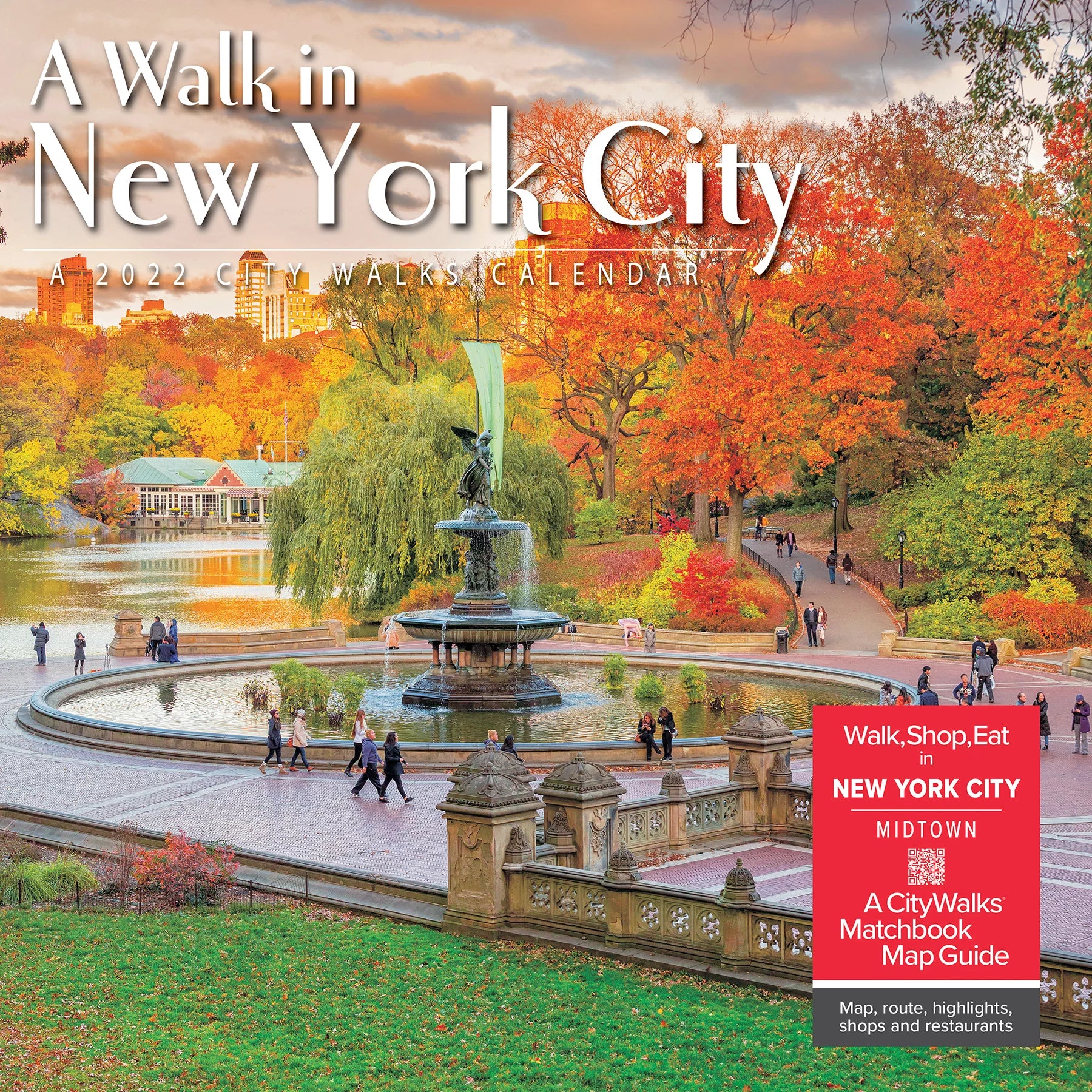 Willow Creek Press a Walk in New York City 2022 Wall Calendar