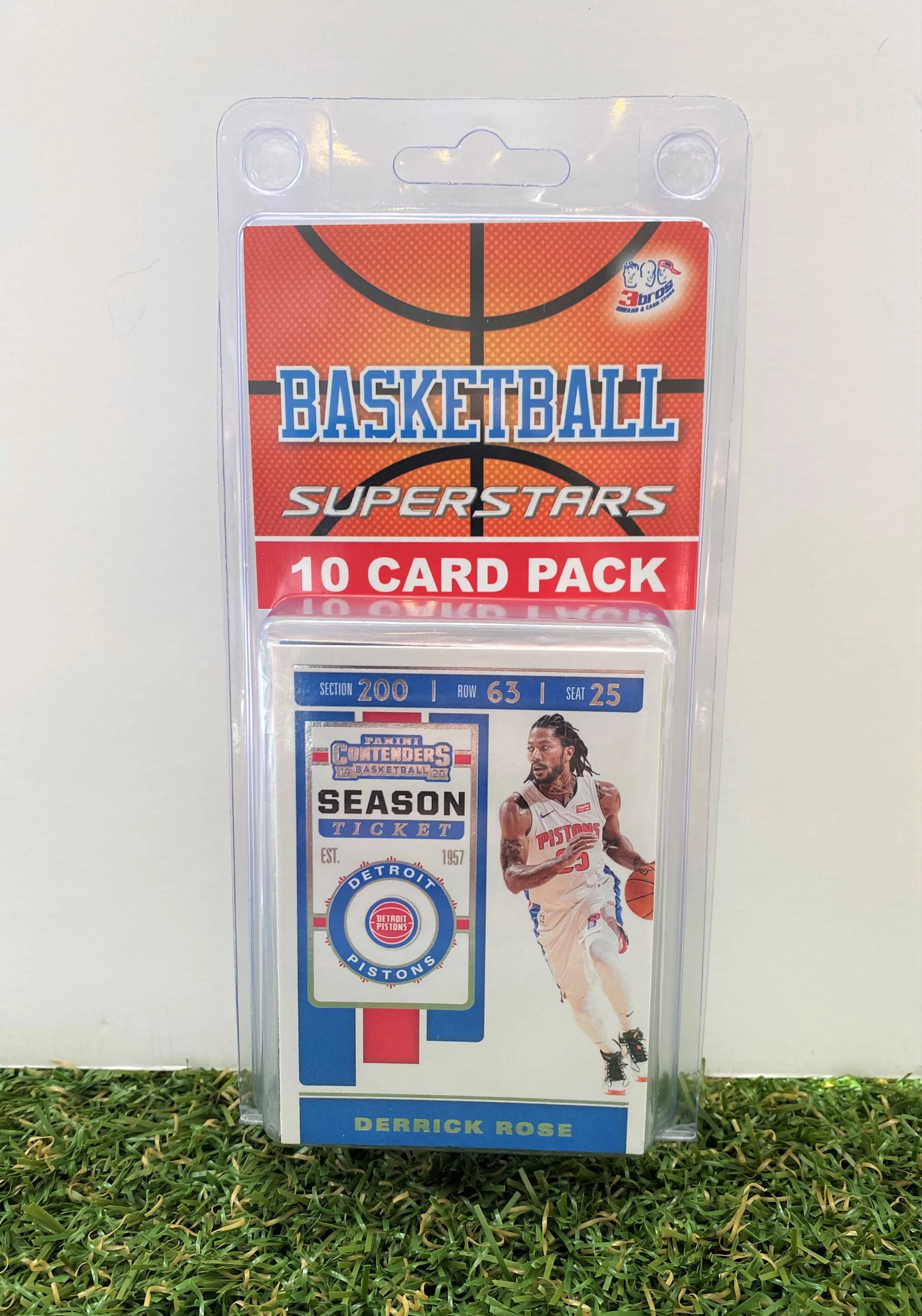 Derrick Rose- (10) Card Pack NBA Basketball Superstar Derrick Rose Starter Kit all Different cards. Comes in Custom Souvenir Case! Perfect for the Ultimate Rose Fan! by 3bros