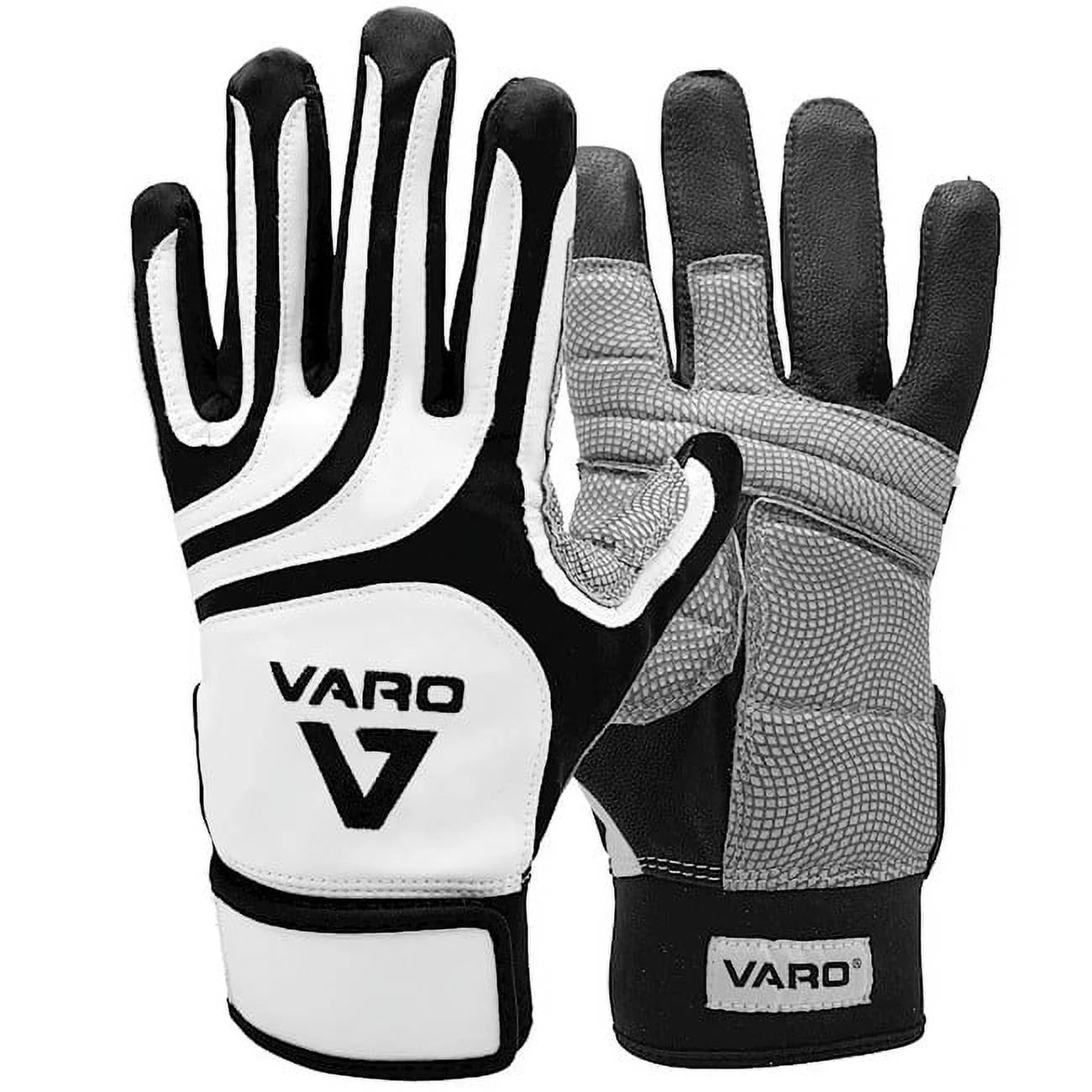 Varo Padded Baseball Batting Gloves Adult - Pair