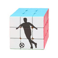 Sports Outline Football Soccer Magic Cube Puzzle 3x3 Toy Game Play