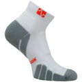 Vitalsox VT 1010T Tennis Color On Court Ped Drystat Compression Socks- White - Extra-Large