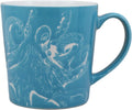Nautical Ocean Marine Octopus Drinking Beverage Blue Stoneware Ceramic Mug 16Oz Drink Coffee Cup Sea Life Themed Glazed Earthenware Kitchen  Dining Mugs Accessory Coastal Sea Kraken Decor