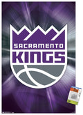 NBA Sacramento Kings - Logo 16 Wall Poster with Push Pins, 22.375 x 34