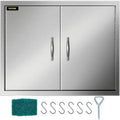 Vevor  30.5 x 21 in. Outdoor Kitchen Access Wall Construction Stainless Steel Flush Mount for BBQ Island