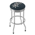 Trademark Gameroom San Antonio Spurs City Chrome Ribbed Barstool