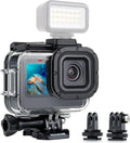 Waterproof Case Dive Housing for GoPro Hero 12 11 10 9 Black Action Camera, Support Deepest 196ft Underwater