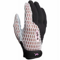 New Womens Saranac B-grl Vent Softball Batting Gloves White / Black Size X-Large