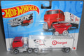 Hot Wheels Super Rigs HW Bullseye's Big Rig TARGET Truck Red/White 1:64 NEW