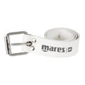 Mares Weight Belt Elastic W/Marseilles Stainless Steel-White