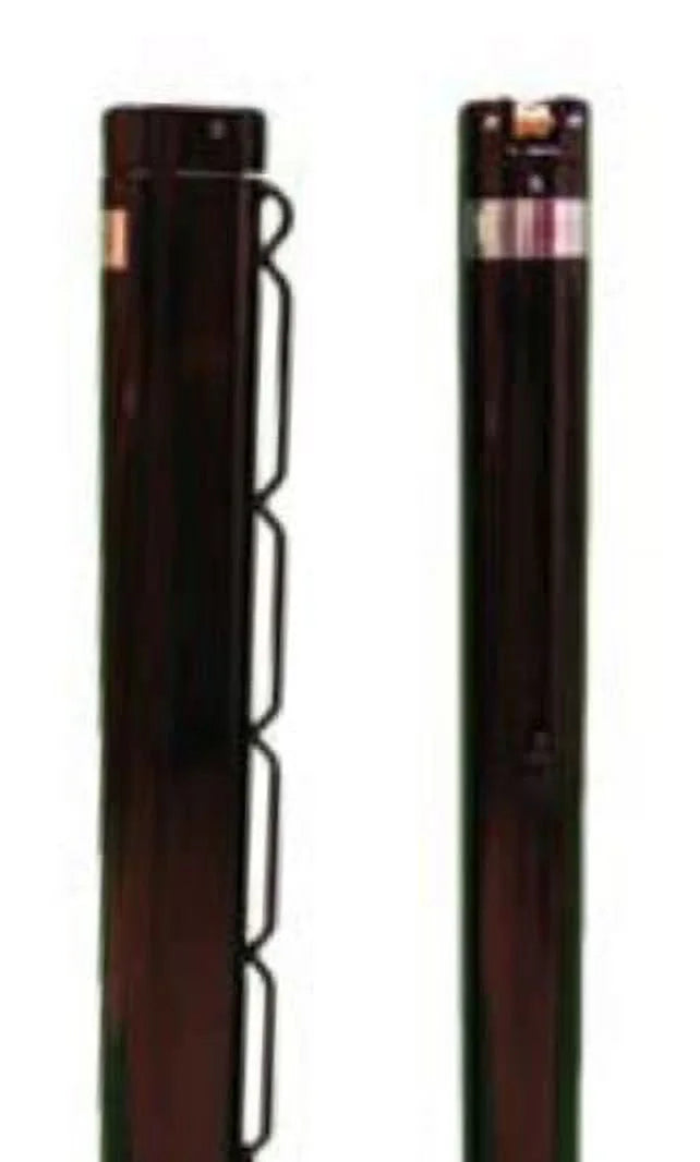 BuyBocceBalls Listing - Tennis Court Accessories - Tennis Net - Har-Tru Deluxe Internal-Wind Aluminum Post - Black (100-303)