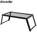 Pristin Outdoor Stove, Docooler 55 * 30 * 18cm Heavy Duty Foldable BBQ Grill for Camping