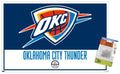 NBA Oklahoma City Thunder - Logo 21 Wall Poster with Pushpins, 14.725 x 22.375