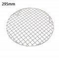 Sufanic 12inch Round Cooling Baking Rack 201 Stainless Steel Wire Oven Grill Sheet,Silver