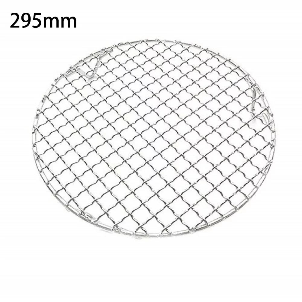 Sufanic 12inch Round Cooling Baking Rack 201 Stainless Steel Wire Oven Grill Sheet,Silver