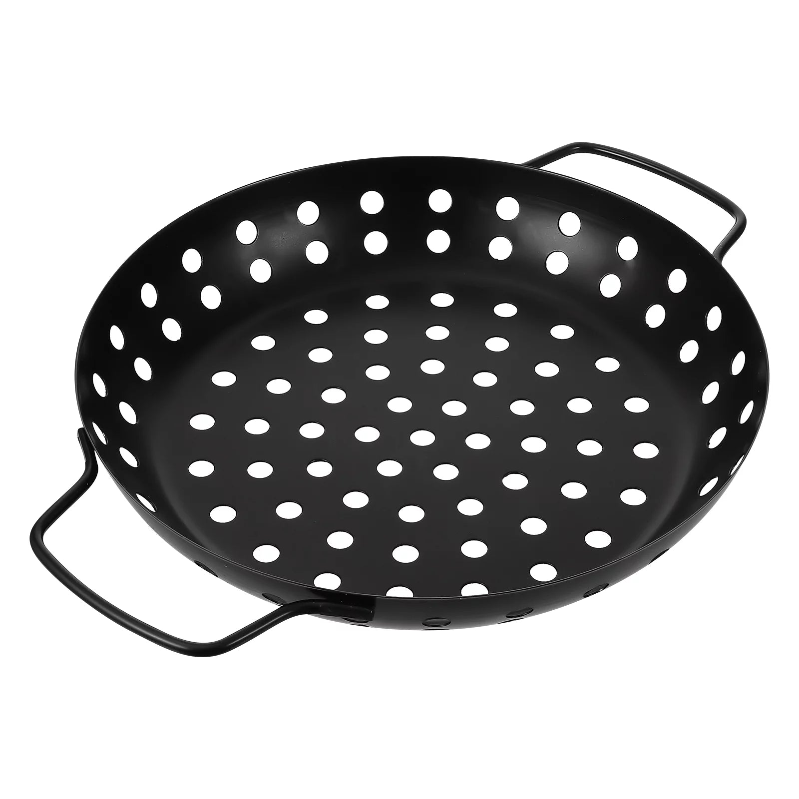 Guichaokj Outdoor BBQ Non-stick Grilling Tray Grill Basket Griddle Plate with Large Holes