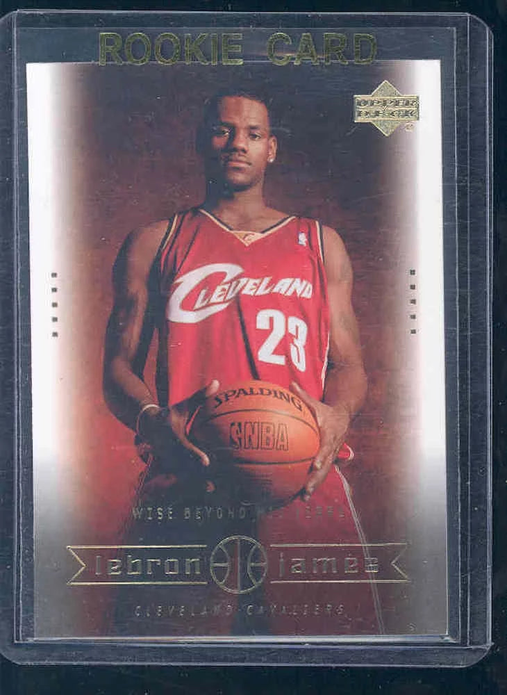 2003 Upper Deck #20 Wise Beyond his Years Lebron James Cavaliers NBA Rookie Card