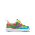 REEBOK Club C Unisex/Toddler shoe size Toddler 7  Casual H05084 Candy Land Green/Purple/Multi-color