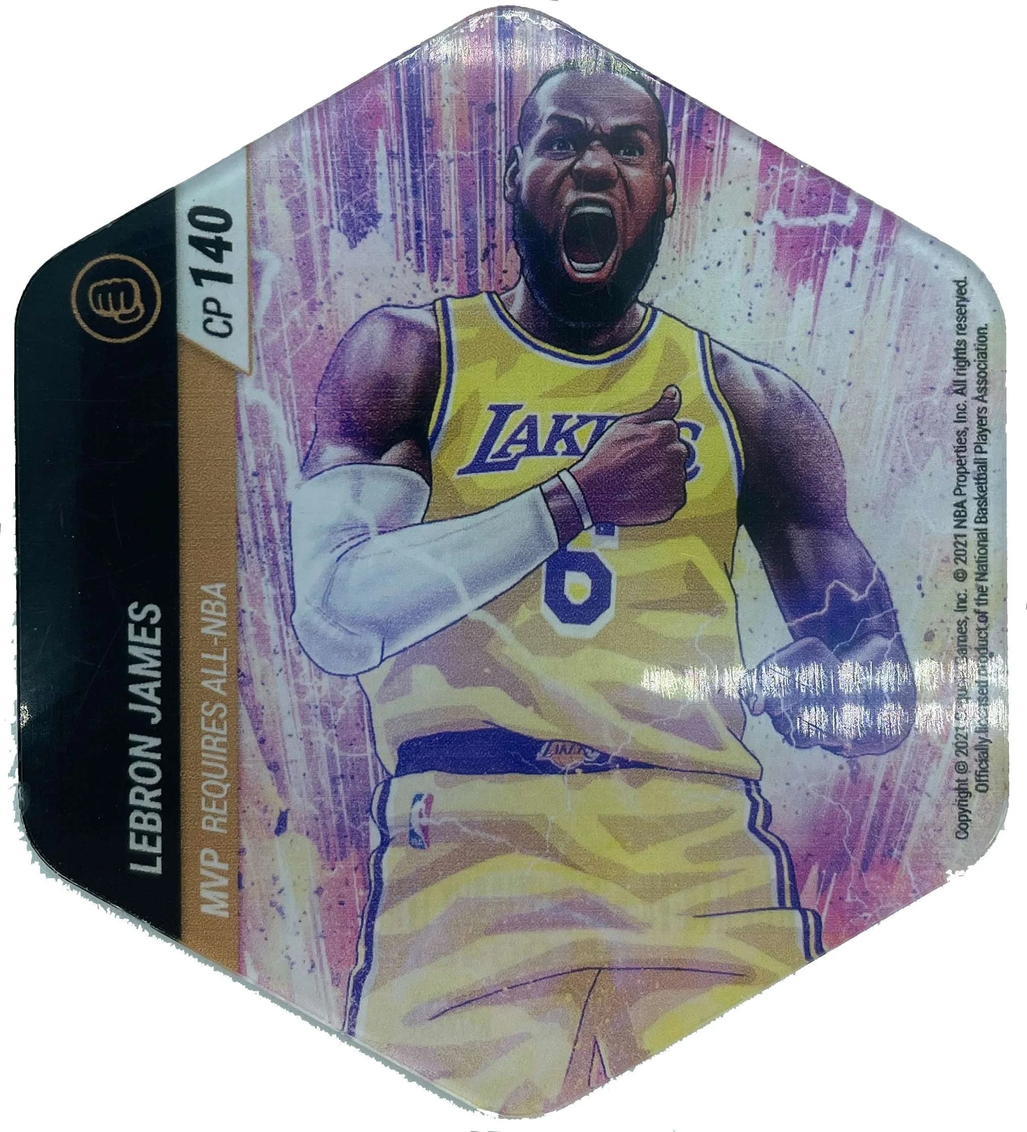 NBA FLEX MVP Lebron James Player Flexagon