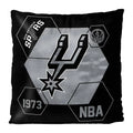 San Antonio Basketball Spurs Connector 16X16 Reversible Velvet Pillow