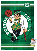 NBA Boston Celtics - Logo 14 Wall Poster with Push Pins, 22.375 x 34
