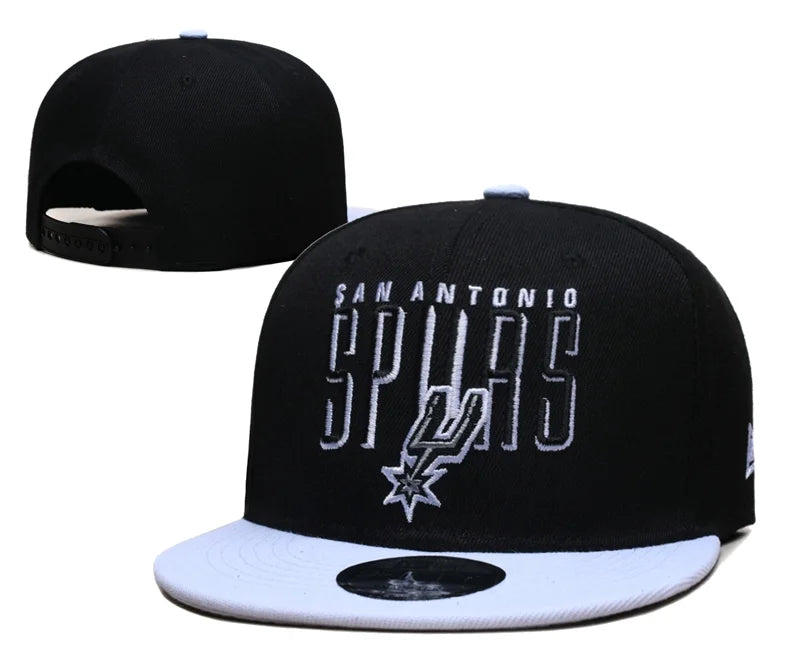 San Antonio-spurs Basketball Cap Professional League Hat Adjustable Flat Cap