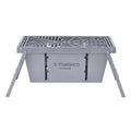 moobody Outdoor Stove Portable Wood Grill Folding Barbecue, Thick, Anti£¬rust, Windproof for Camping and Tailgating