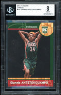Giannis Antetokounmpo Rookie Card #147 Hoops Chinese #147 BGS 8