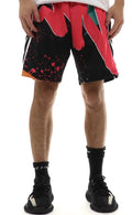Mitchell & Ness Hyper Hoops Spurs 1998 Shorts Size: LARGE, Color: BLACK