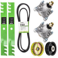 8TEN Deck Rebuild Kit for Husqvarna 42 inch RZ4219 RZ4619 RZ4620 Blade Spindle Belt Idler MK1005161
