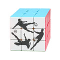 Surround Soccer Football Outlines Sports Magic Cube Puzzle 3x3 Toy Game Play