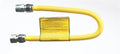 BrassCraft ProCoat Series CSSC21-24 Gas Connector, 3/4 x 3/4 in, Stainless Steel, 24 in L