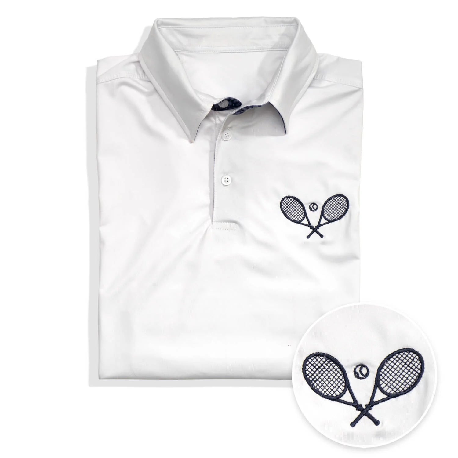 ChalkTalk SPORTS Tennis Short Sleeve Polo Shirt - Classic Court | Adult Small