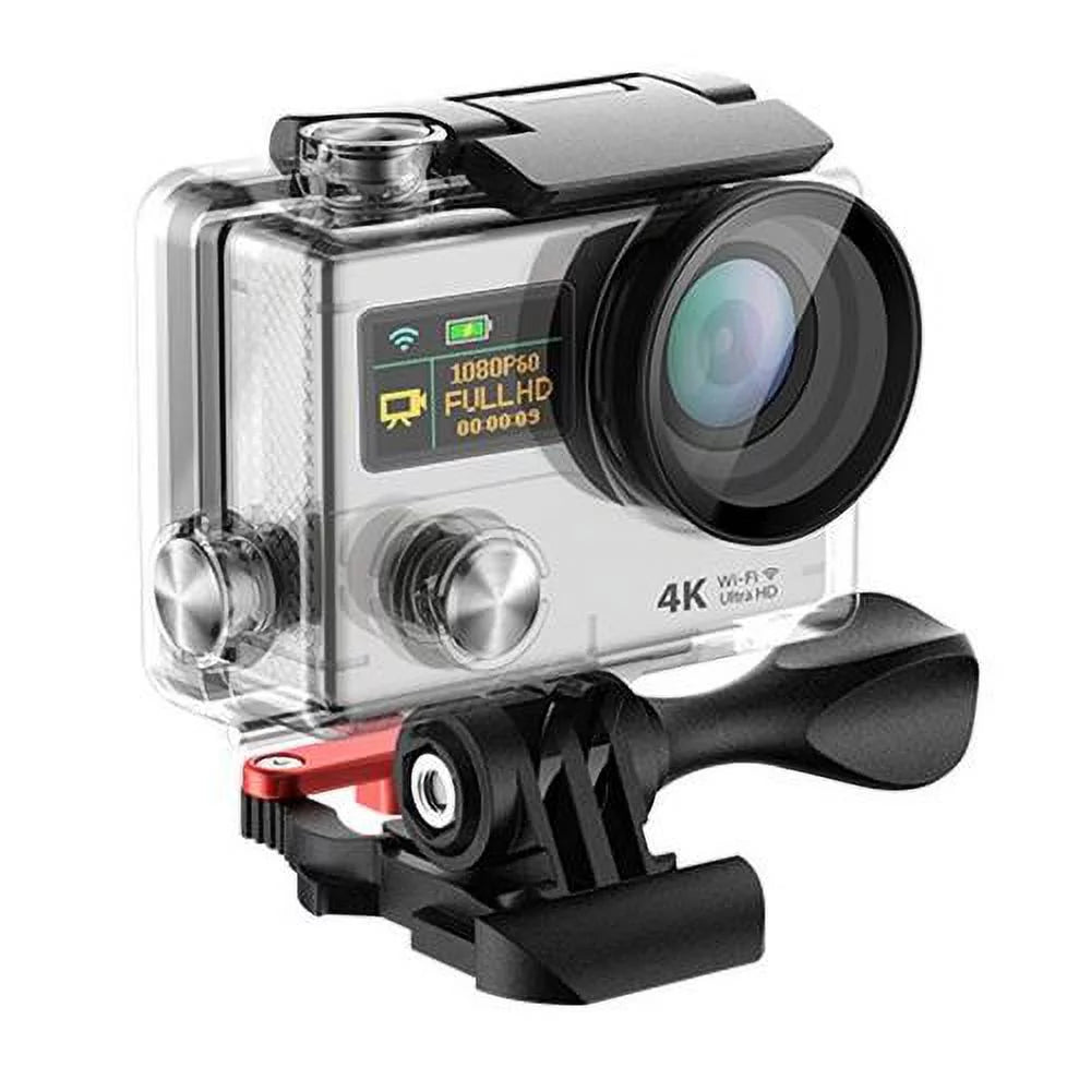 GlobalTone HD Sport Wi-Fi Action Camera 4K WaterProof wit all fixations