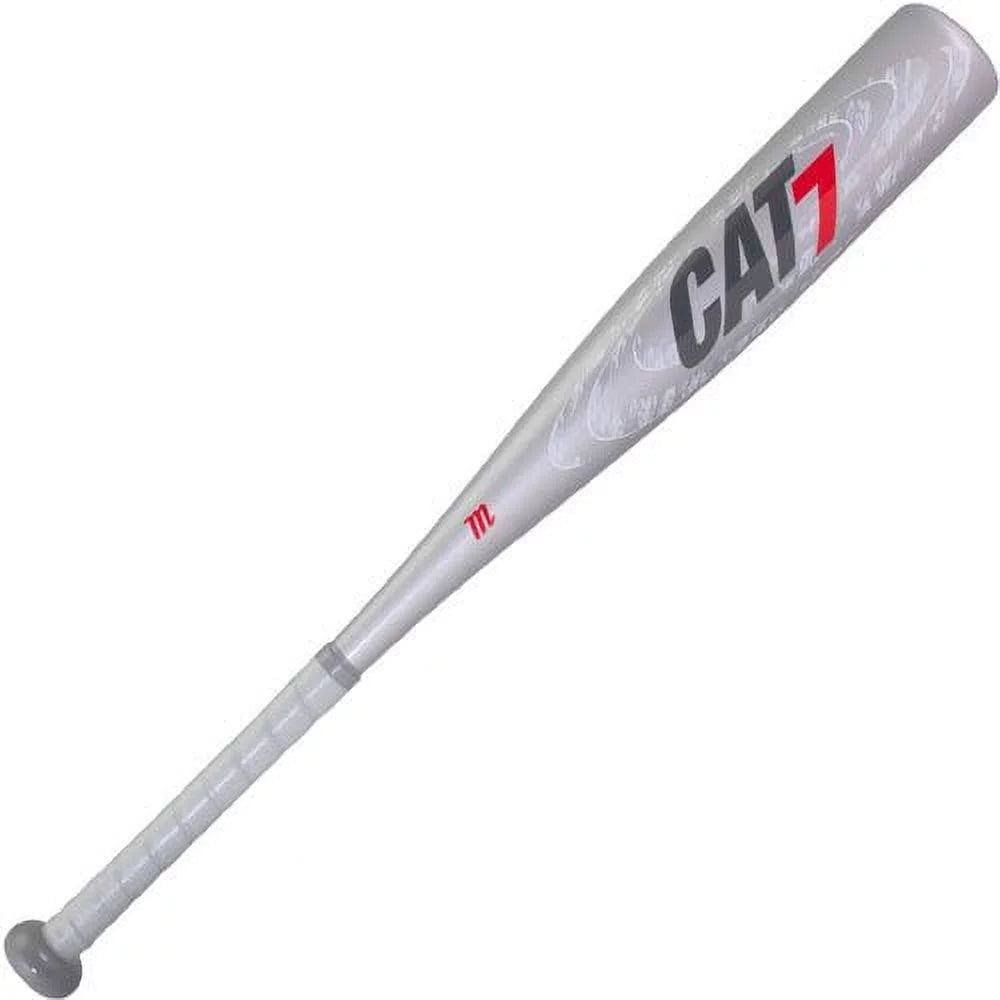 Marucci CAT7 Silver -5 USSSA Baseball Bat: MSBC725S 32 27 oz.