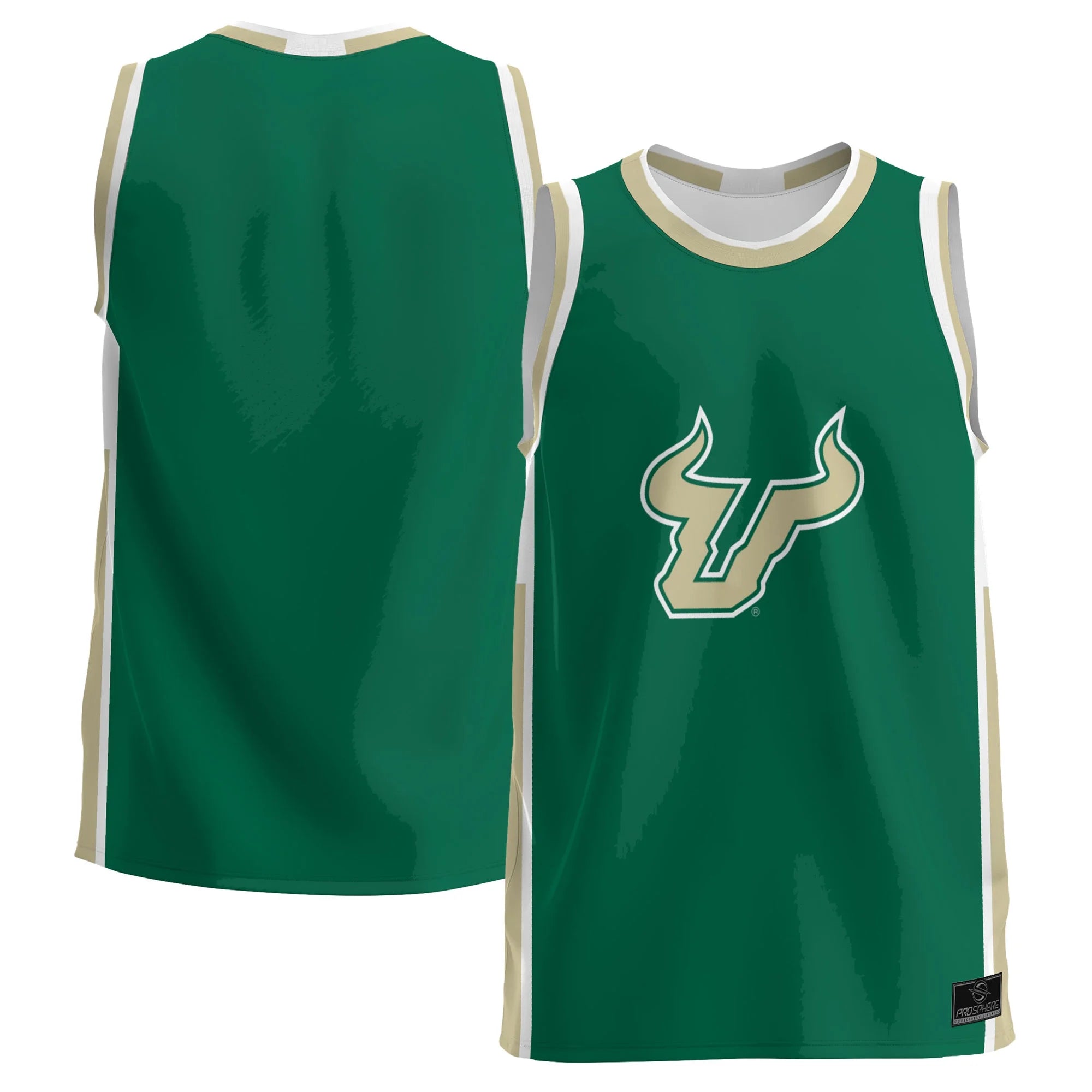 Youth ProSphere  Green South Florida Bulls  Basketball Jersey