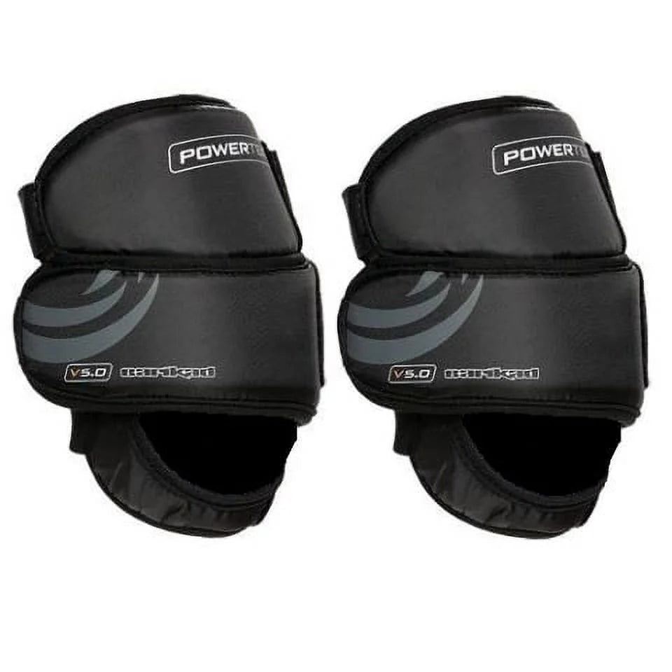 PowerTek V5.0 Barikad Flex Plus Ice Hockey Goal Keeper Goalie Knee Pads - YOUTH