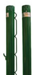 BuyBocceBalls Listing - Tennis Court Accessories - Tennis Net - Har-Tru Deluxe Internal-Wind Aluminum Post - Green (100-303)