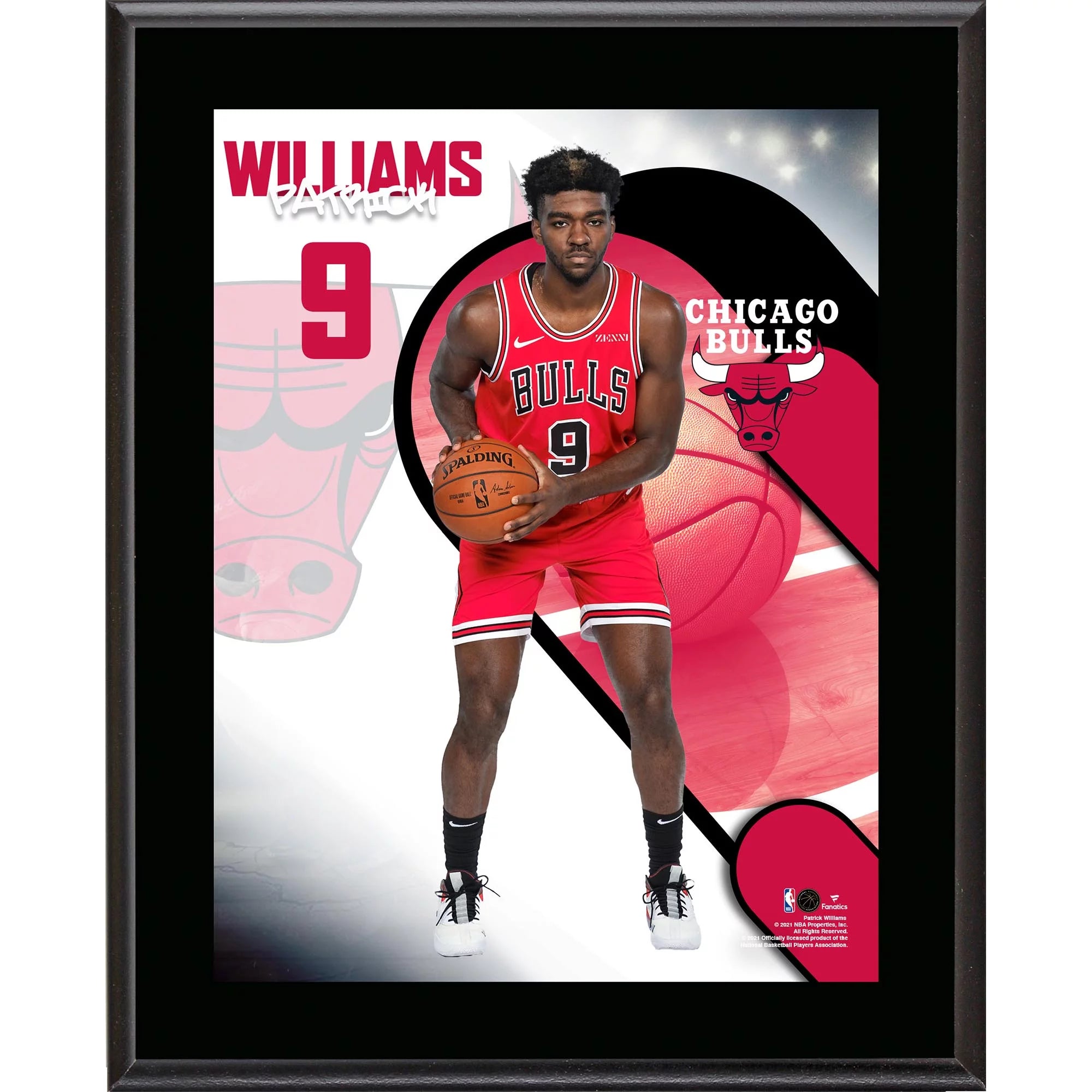 Patrick Williams Chicago Bulls 10.5 x 13 Welcome To The League Sublimated Plaque