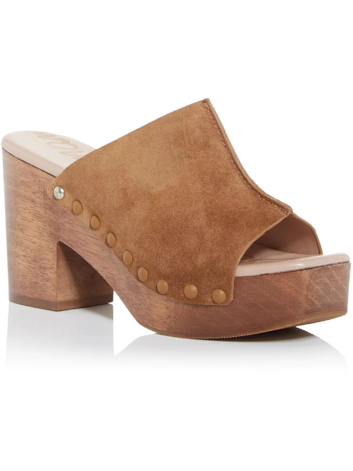 Sam Edelman Womens Josselyn Suede Platform Block Heel