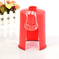 Qumonin Creative Cola Soda Water Drink Dispenser Stand Desktop Drinking Device with Faucet (Red)