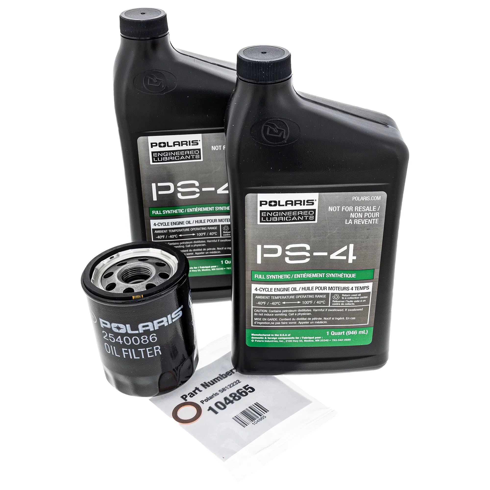 Polaris Full Synthetic Oil Change Kit | 2202166