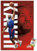 NBA Los Angeles Clippers - Kawhi Leonard 19 Wall Poster with Pushpins, 22.375 x 34